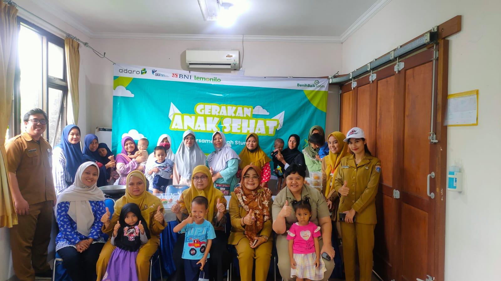 Gerakan Anak Sehat Indonesia Bersama Wujudkan Anak Sehat Bebas Stunting: Kelurahan Pondok Kopi